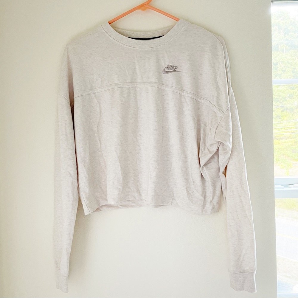 Nike Cream Sweatshirt Size Small
